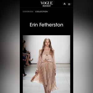 Erin fetherston dress
